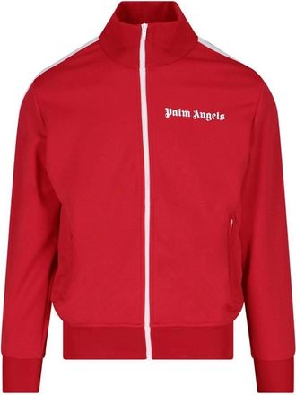 Palm Angels Mens Palm Angels Track Red Jacket - Size: 42/Regular