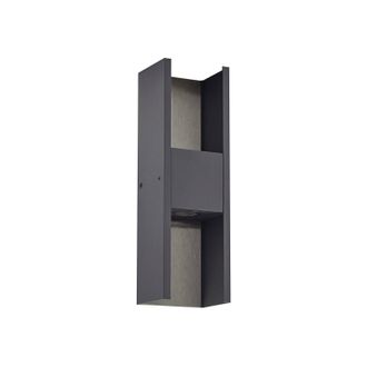 Lucande Lucande L&aacute;mpara De Pared Led Exterior lavrin En Negro Aluminio