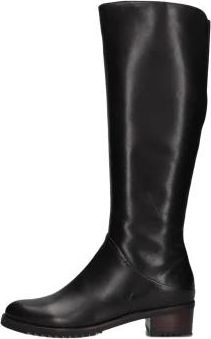 Everybody By B.Z Moda Berta Hoge Laarzen - Dames - Hoge Laarzen - Zwart - 40 EU - Leer - Schoenen