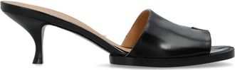 Maison Margiela Tabi Heeled Mules - Dames - Muiltjes - Zwart - 39 EU - Leer - Schoenen