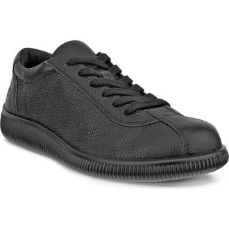 Ecco Soft Zero Sneaker in Black/Black at Nordstrom Rack, Size 8-8.5Us / 39Eu
