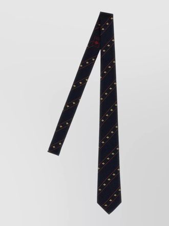 Gucci silk striped tie