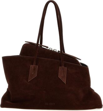 The Attico Brown La Passeggiata medium Shoulder Bag