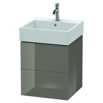 Duravit Duravit - L-cube Mueble De Pared, 2 Cajones, 48,4 X 45,9 Cm, Para