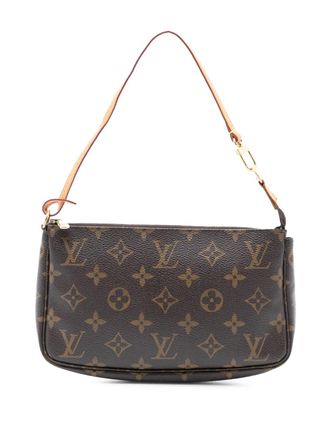 Louis Vuitton 2003 Monogram Pochette Accessoires schoudertas - Bruin
