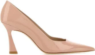 Stuart Weitzman Pink Solid Pointed toe Pump
