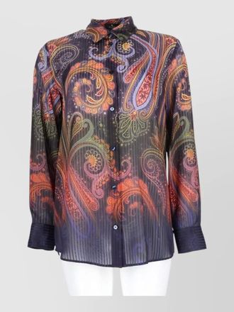 Etro paisley print shirt