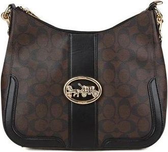 Coach Georgie Hobo - Dames - Schoudertassen - Veelkleurig - ONE Size - Leer - Tassen