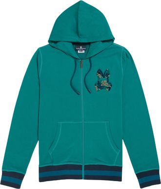 Psycho Bunny Howgate Camo Harbor Blue Hoodie B6H209Q1FT-HBR