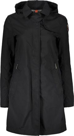 Parajumpers Veelzijdige Trenchcoat - Dames - Parka Jassen - Zwart - S - Polyester - Jassen
