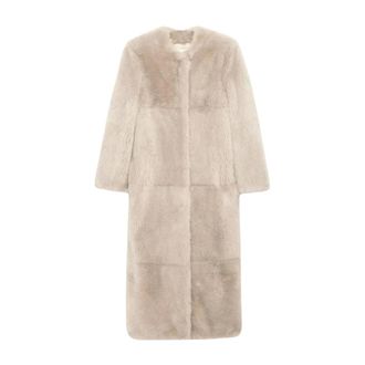 Stand Studio Stand Studio, Dames, Mantels, Grijs, Maat: S Poliester