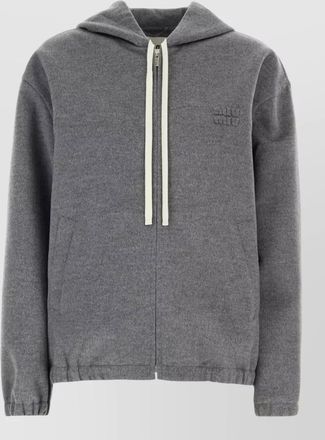 Miu Miu virgin wool cashmere knitted top