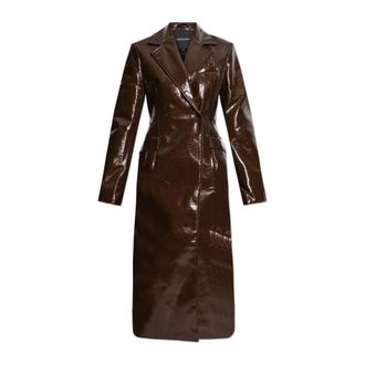 Birgitte Herskind Ultra Coat - Dames - Mantels - Bruin - Maat: M Wol