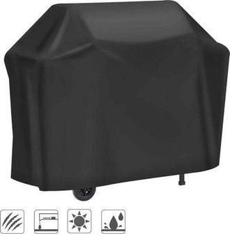 OEM Funda Para Barbacoa, Lona Oxford 210d Resistente, Resistente A Los Rayos Uv, Al Agua Y A La Humedad (145 X 61 X 117 Cm)