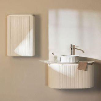 Sklum Conjunto De Muebles De Ba&ntilde;o En Madera Carsone Sklum