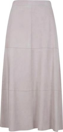 Seventy Gonna con inserti - Toni neutri