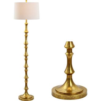 Jonathan Y Designs Jaxon 62.5 Traditional Glam Metal LED Floor Lamp, Gold Painting at Nordstrom