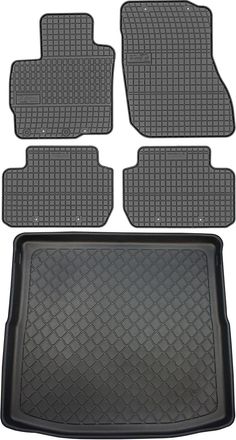 OEM Mitsubishi Outlander Iii Suv Desde Septiembre De 2012. Juego De Alfombrillas De Goma Para Coche Y Alfombrilla Para Maletero