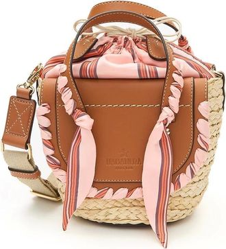 Cuba Lab Tassen, Dames, Beige, ONE Size, Leer, Habanera Silk