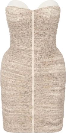 Elisabetta Franchi Dames, Jurken, Beige, Maat: XL