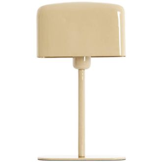 Light & Living Light & Living - L&aacute;mpara De Mesa - Elenie - Beige - Metal