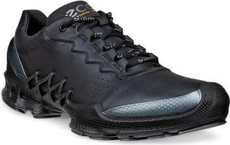 Ecco Biom Aex Sneaker in Buffed Silver/Black at Nordstrom, Size 10-10.5Us