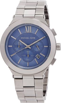 Michael Kors Oversized Billie Chronograph Quartz Blue Dial Mens Watch MK9222