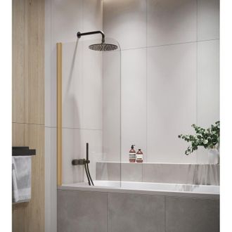 Badplaats Mampara De Ba&ntilde;o Torino 60 X 140 Cm - Negro - Mampara De Ba&ntilde;o Gir