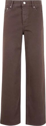 By Malene Birger Pantaloni con 5 tasche - Marrone