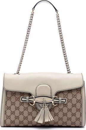 Gucci Pre-owned Gucci Medium GG Canvas Emily Shoulder Bag Ladies EODB64AX9Y9RXT4T