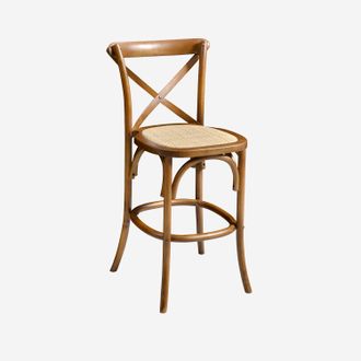 Sweeek Sgabello Da Bar Bistrot In Legno Vintage