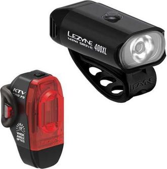 Lezyne Lezyne Mini Drive 400xl Y Ktv Drive Pro+ Plateado