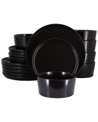 Elama Josh 18Pc Stoneware Dinnerware Set