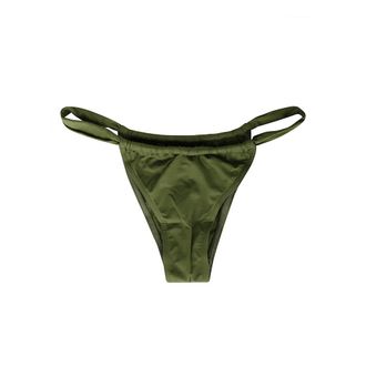 MC2 Saint Barth Badmode, Dames, Groen, M, Gedurfde Slip voor Stijlliefhebbers
