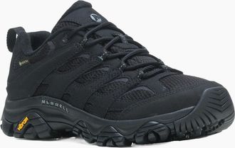 Merrell Mens Merrell Mens Moab 3 Synthetic GORE-TEX Walking Shoes - Black - Size: 12