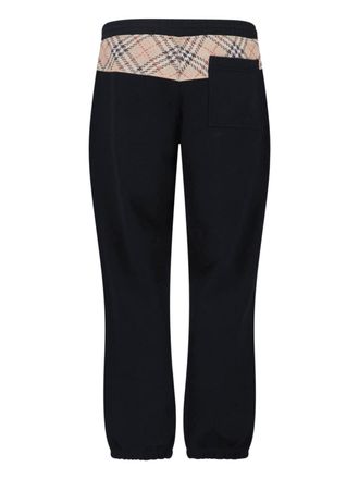 Burberry Mens Trousers Black Cotton