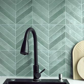 OEM Paquete De 10 L&aacute;minas De Pegatinas De Vinilo 3d Tuserxln, 29x22,9 Cm, Removibles, Para Cocina Y Ba&ntilde;o (verde)