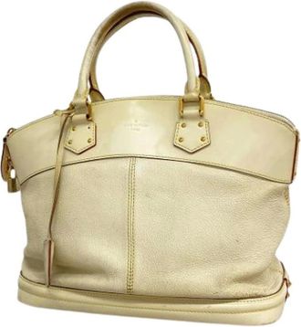 Louis Vuitton Pre-owned Handbags, female, White, Size: ONE SIZE Pre-owned Vintage Handbag
