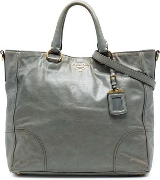 Prada Pre-owned Prada Vitello Shine Satchel OGACYA4S2O10JWAA