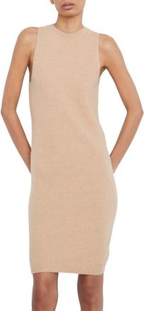 Vince Sleeveless Sweater Dress in Lt Brittle at Nordstrom Rack, Size Large