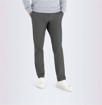 Mac Jeans Lennox Pant In Middle Grey Pepita