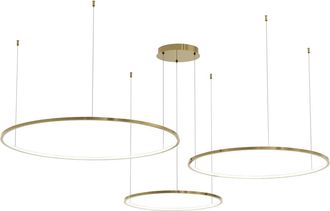 OEM L&aacute;mpara Colgante Led Saturno Gold De 100 W