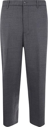Nine In The Morning Baggy Man Broek Iron Stijl - Heren - Slim Fit Broeken - Grijs - M - Katoen - Broeken
