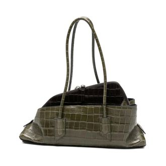 The Attico La Passeggiata Small Top Handle Bag - female - The Attico - Shoulder Bags - Green - ONE SIZE - Bags