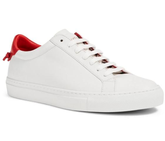 White & Red Urban Street Sneakers Size 36