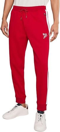 Polo Ralph Lauren Double-Knit Jogger Pants Mens Casual Pants Red : 2XL 28.5, Polyester/Cotton