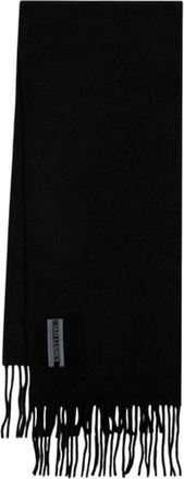 Our Legacy Unisex Estate Scarf Black Wool