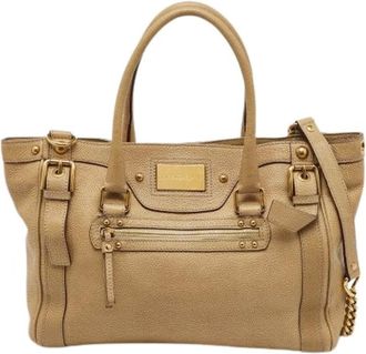 Dolce & Gabbana Pre-owned Handbags, female, Brown, Size: ONE SIZE Pre-owned Handbag