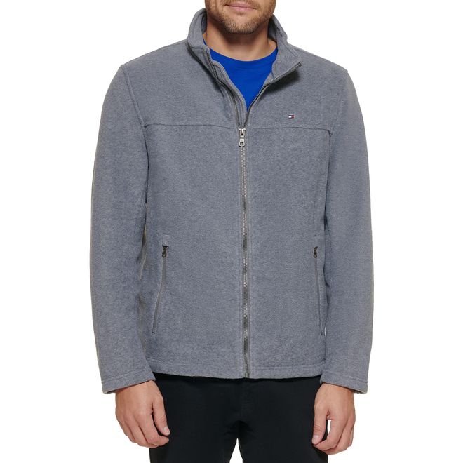 Tommy Hilfiger Herren Classic Zip Front Polar Fleece Jacket Fleecejacke Hellgrau S ab 67 82 auf Stylight