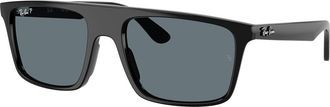 Ray-Ban RB2222 Polarized 901/3R Mens Sunglasses Black Size 55